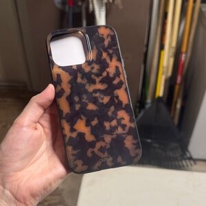 Sonix Brown Tortoiseshell Pattern Phone Case - Protective Accessory